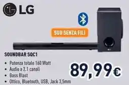 Unieuro LG SOUNDBAR SQC1 offerta