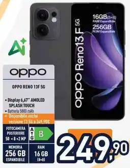 Unieuro OPPO RENO 13F 56 offerta