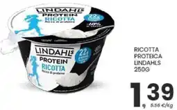 Despar Ricotta proteica LINDAHLS offerta