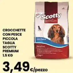 Despar Crocchette con pesce piccola taglia SCOTTY PREMIUM offerta