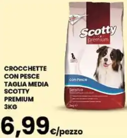 Despar Crocchette con pesce taglia media SCOTTY PREMIUM offerta
