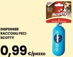 Despar Dispenser raccogli feci SCOTTY offerta