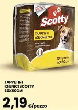 Despar Tappetini igienici SCOTTY offerta