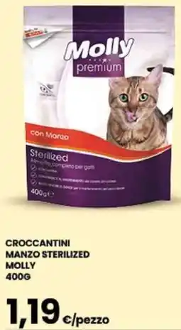 Despar Croccantini manzo sterilized MOLLY offerta