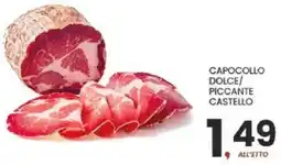 Despar Capocollo dolce/ piccante castello offerta