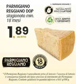 Despar Parmigiano reggiano dop offerta