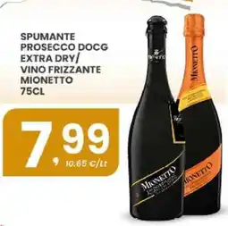Despar Spumante prosecco docg extra dry/ vino frizzante mionetto offerta