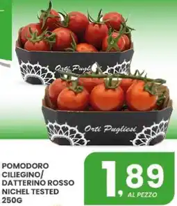 Despar Pomodoro ciliegino/ datterino rosso nichel tested offerta