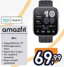 Unieuro amazfit BIP 6 offerta