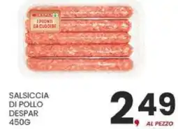 Despar Salsiccia di pollo DESPAR offerta