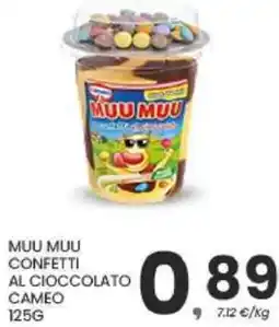 Despar Muu muu confetti al cioccolato CAMEO offerta