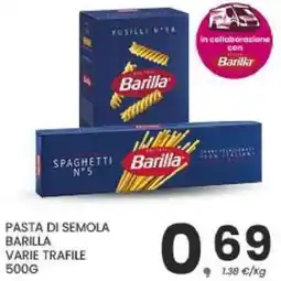 Despar Pasta di semola BARILLA offerta