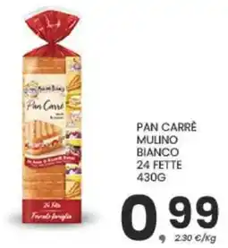 Despar Pan carre mulino bianco 24 fette offerta