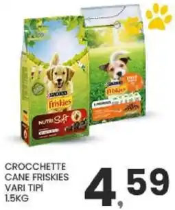 Despar Crocchette cane FRISKIES offerta