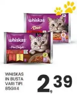 Despar Whiskas in busta offerta