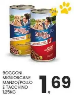 Despar Bocconi migliorcane manzo/pollo e tacchino offerta