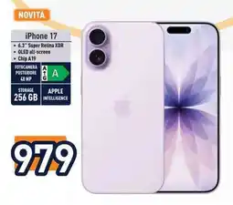 Unieuro iPhone 17 offerta