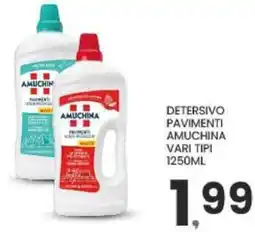 Despar Detersivo pavimenti AMUCHINA offerta