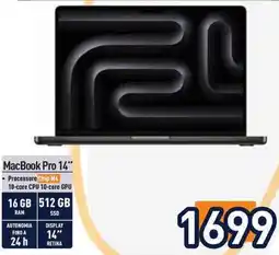 Unieuro MacBook Pro 14" offerta