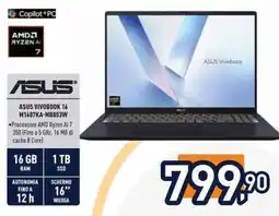 Unieuro ASUS VIVOBOOK 16 M1607KA-MB053W offerta