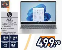 Unieuro hp LAPTOP 15-FC0076NL offerta