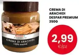 Despar Crema di arachidi DESPAR PREMIUM offerta