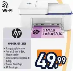 Unieuro hp DESKJET 4230E offerta