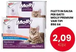 Despar Filetti in salsa per gatti MOLLY PREMIUM offerta