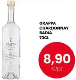 Despar Grappa chardonnay badia offerta