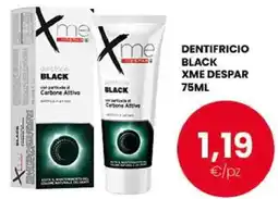Despar Dentifricio black xme DESPAR offerta
