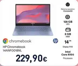 Unieuro HP Chromebook 14ANF0018NL offerta