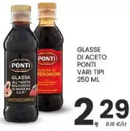 Despar Glasse di aceto PONTI offerta