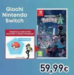 Unieuro Giochi Nintendo Switch offerta