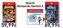 Unieuro Giochi Nintendo Switch 2 offerta