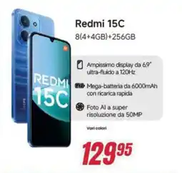 Trony Redmi 15C offerta