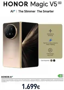 Unieuro HONOR Magic V5 offerta