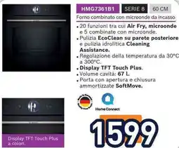 Unieuro BOSCH HMG7361B1 SERIE 8 offerta