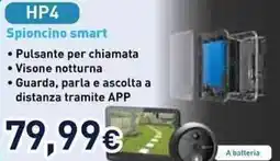 Unieuro EZVIZ HP4 Spioncino smart offerta