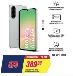 Trony SAMSUNG Galaxy A56 5G offerta