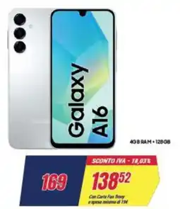 Trony SAMSUNG Galaxy A16 offerta