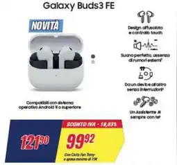 Trony SAMSUNG Galaxy Buds3 FE offerta