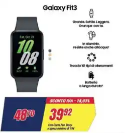 Trony SAMSUNG Galaxy Fit3 offerta