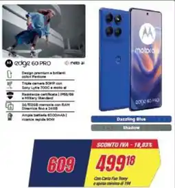 Trony motorola edge 60 PRO offerta