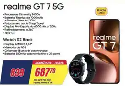 Trony realme GT 7 5G, Watch S2 Black offerta