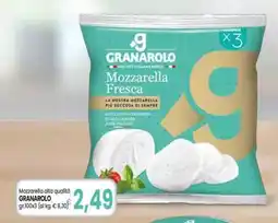 Famila GRANAROLO mozzarella fresca offerta
