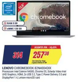 Trony LENOVO CHROMEBOOK 82N4004DIX offerta