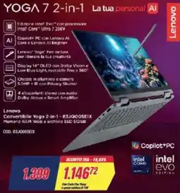 Trony Lenovo YOGA 7 2-in-1 offerta
