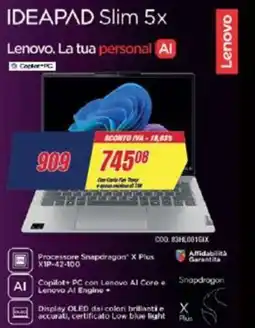 Trony Lenovo IDEAPAD Slim 5x offerta