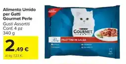 Carrefour Market Alimento Umido per Gatti Gourmet Perle offerta