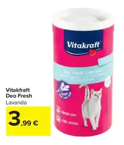 Carrefour Market Vitakfraft Deo Fresh Lavanda offerta